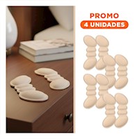 Pack4 Almohadilla de Talon Adhesivo Beige Suave y Comoda para los Pies Y+Regalo Sticker
